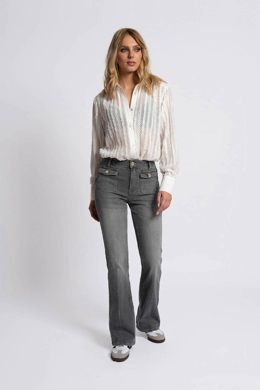 Jaimy - Grey Denim - Jeans