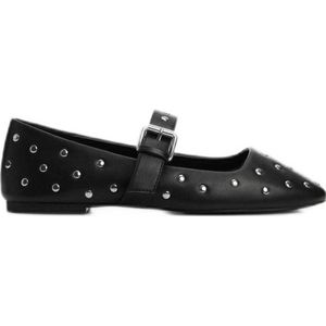 Mango ballerina's met studs zwart