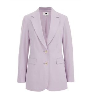 WE Fashion rechtvallende blazer lila