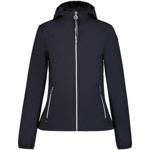 Luhta softshell jack Innola donkerblauw