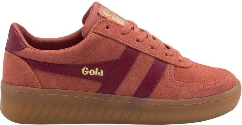 Gola - Grandslam - Suede Trainer - Zwart/Broken Wit