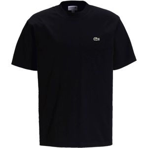 Lacoste T-shirt met logo zwart