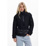 Desigual - Hybride Gewatteerde Jas - Multicolor - Regular Fit