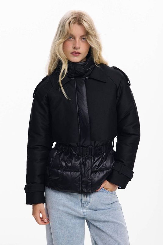 Desigual - Hybride Gewatteerde Jas - Multicolor - Regular Fit