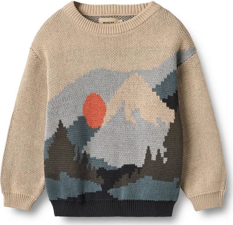 Wheat - William - Gebreide Trui - 100% Katoen