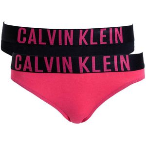 Calvin Klein slip - set van 2 roze/zwart