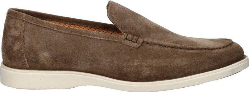 Nelson suède loafers taupe