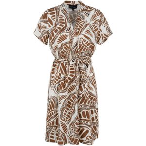 Elvira Collections zomerjurk lichtbruin