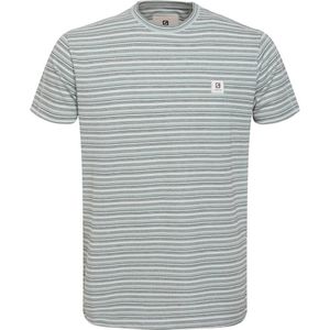 GABBIANO gestreept T-shirt sea green