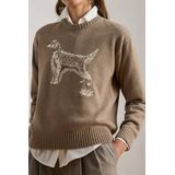 Ralph Lauren - Riednee Long Sleeve Pullover - Beige - Katoen