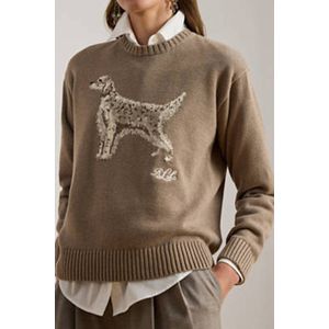 Ralph Lauren - Riednee Long Sleeve Pullover - Beige - Katoen