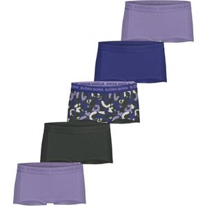 Björn Borg short - set van 5 paars / zwart / blauw