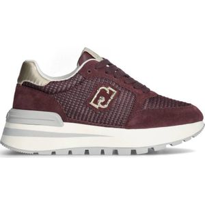 Liu Jo Amazing 25 leren sneakers bordeaux