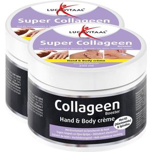 Lucovitaal Collageen Hand & Body crème -Duopack