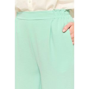 LOLALIZA wide leg broek mintgroen