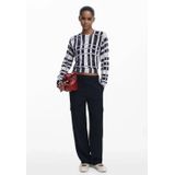 Tailor - Cargobroek - Effen - Lange Cargobroek in Tailormodel met Grote Zakken