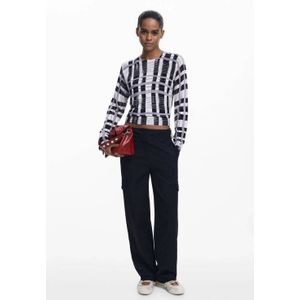 Tailor - Cargobroek - Effen - Lange Cargobroek in Tailormodel met Grote Zakken