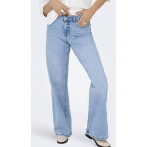 JDY wide leg jeans light blue denim