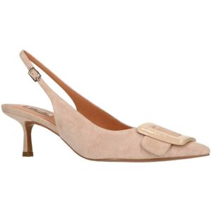 Bibi Lou suède slingback pumps beige