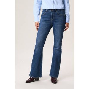 Miss Etam - Flared Jeans - Medium Blue Denim