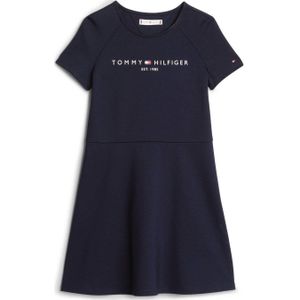 Tommy Hilfiger jurk met logo donkerblauw