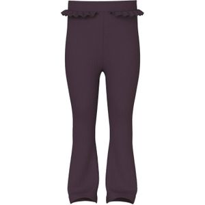 NAME IT MINI flared legging NMFNILLA aubergine