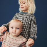 WHEAT - Trui 'Olga' - Beige - Knitwear - Lange Mouw - Aztec Print