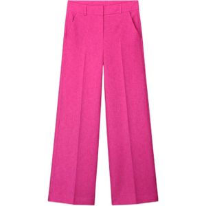 POM Amsterdam high waist wide leg pantalon roze
