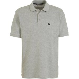 Donnay sportpolo grijs melange