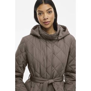 Vila - Kante - Gewatteerde Jas - Met Capuchon - Lange Mouwen