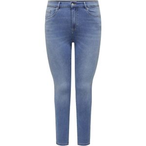 ONLY CARMAKOMA High Waist Skinny Jeans Light Blue Denim