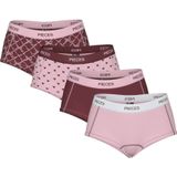 PIECES - PCLOGO LADY 4 PACK BC - Dames Slips