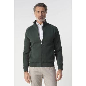 Campbell sweatvest donkergroen
