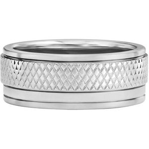 Fossil ring JF047680409 Knox zilverkleur