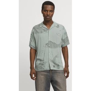 JACK & JONES casual overhemd groen