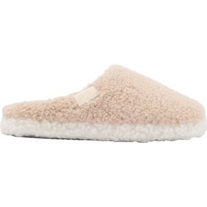 ESPRIT teddy pantoffels beige