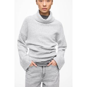 Vila - Rolfie - Gebreide Trui - Met Hoge Hals - Lange Mouwen