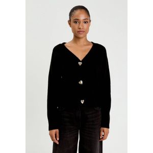 Cache Cache gebreid vest zwart