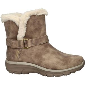 Skechers Hands-Free Slip-Ins Easy Going gevoerde enkelboots taupe