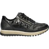Rieker leren sneakers zwart