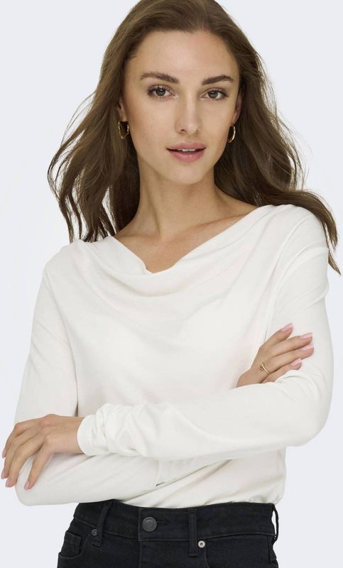 JDY - Top - Lange Mouwen - Watervaleffect - Regular Fit