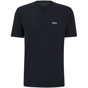 BOSS T-shirt met logo dark blue