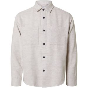 SELECTED HOMME overshirt ecru