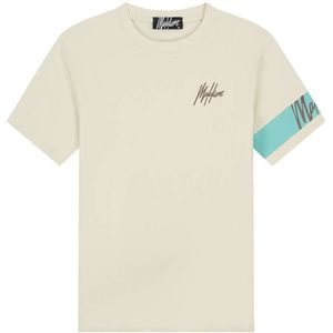 Malelions - T-shirt - Zwart - Katoen en Elastaan