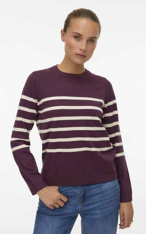 Vmsaba - Gebreide Pullover - O-hals - Lange Mouwen - Regular Fit
