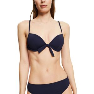 ESPRIT Women Beach niet-voorgevormde beugel bikinitop donkerblauw