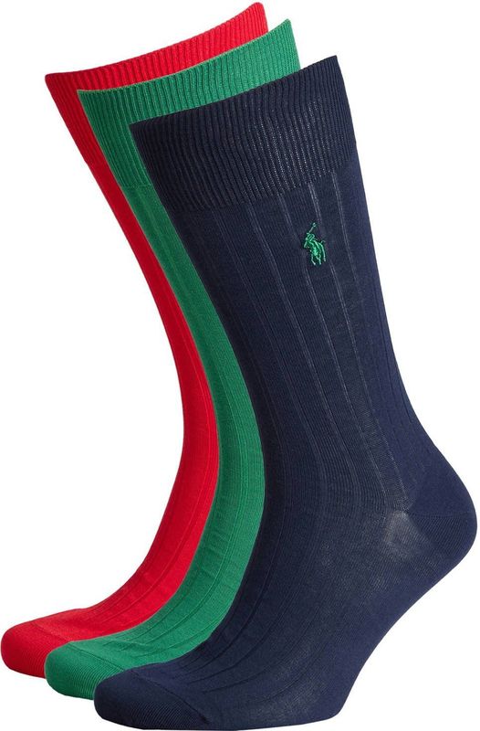 Ralph Lauren - Huissokken - Set van 3 - Multi