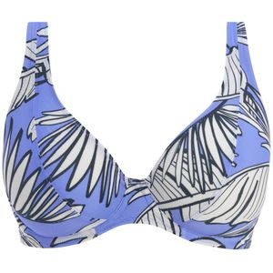 Freya niet-voorgevormde beugel bikinitop Mali Beach blauw/wit