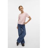 VERO MODA GIRL T-shirt lichtroze