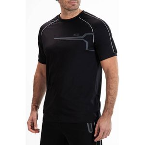 Sjeng Sports sportshirt Maxwell zwart